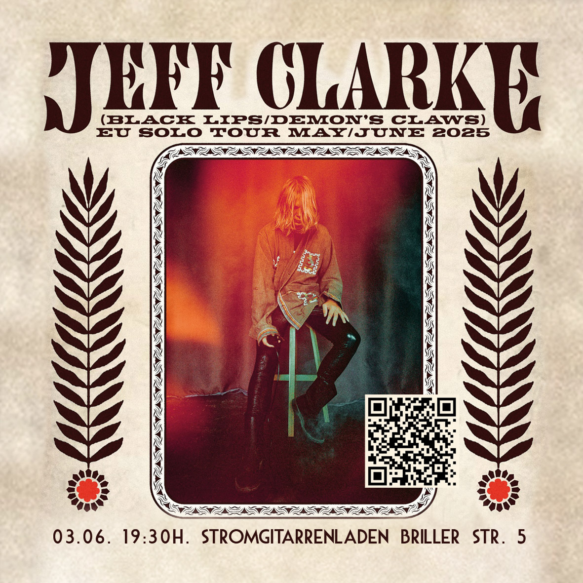 Ankündigung Auftritt Jeff Clarke