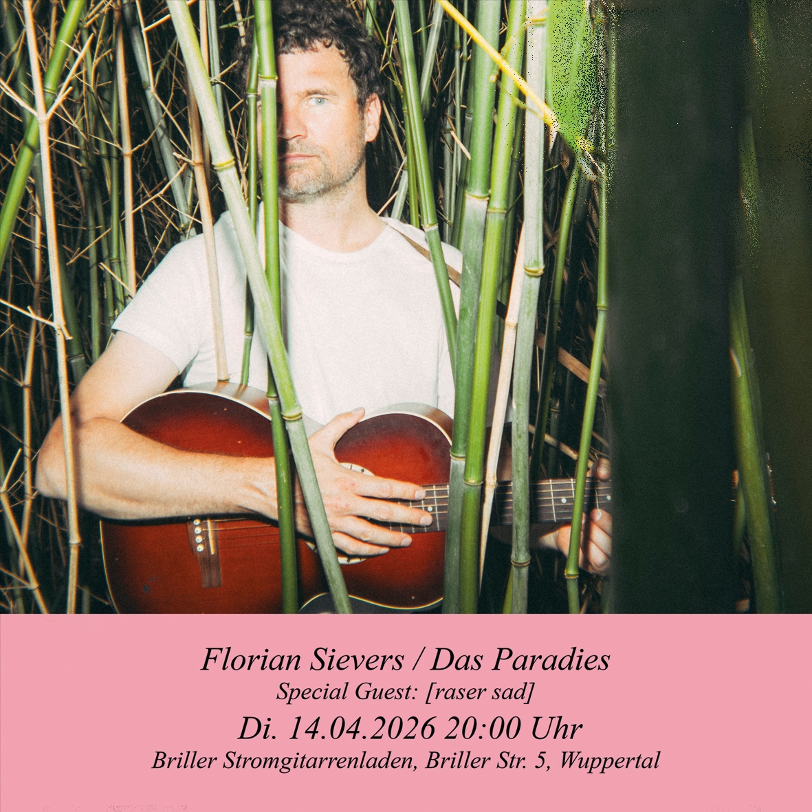 Flyer Florian Sievers / Das Paradies